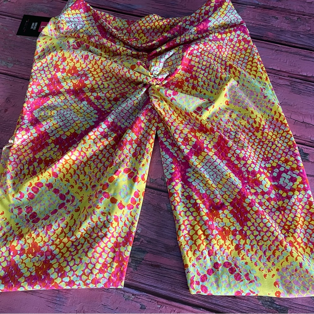 LiciFit pink lemonade high waist scrunch leggings